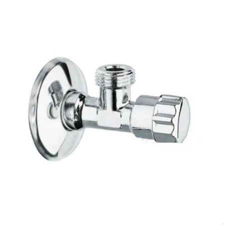  Кран General Fittings з декоративним кільцем 1/2'х1/2', (140074C040400A)