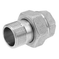 Американка пряма General Fittings 1/2' нікель, (2700I2N040400A)