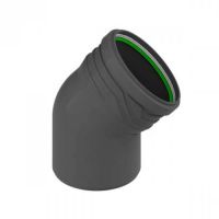 Коліно каналізаційне ASG HTR 32x45°, (6540600)