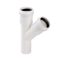 Тройник канализационный ASG HTR 32х32x87,5° White, (6547812) Тройник канализационный ASG HTR 32х32x87,5° White, (6547812)