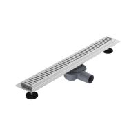 Трап лінійний 04E INOX SS304L Double Lock 700х70 з подвійним захистом, магнітним клапаном та класичною решіткою, (6557110)
