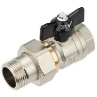 Кран із американкою General Fittings 1' Standart, (7S00M5N101002A) Кран із американкою General Fittings 1' Standart, (7S00M5N101002A)
