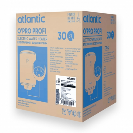  Водонагрівач електричний Atlantic Opro Profi VM 030 D400S 1200W (831252)