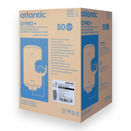  Водонагрівач електричний Atlantic Opro+ VM 050 D400S 2000W (841373)