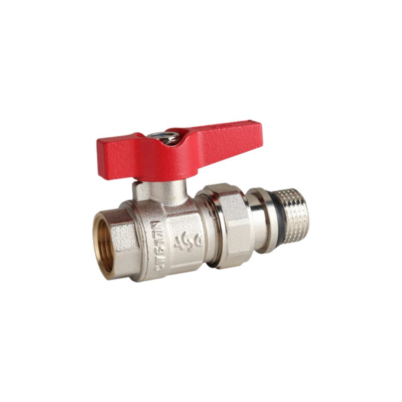 Кран шаровой с американкой 3/4" прямая бабочка ASG (6552965)