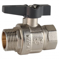 Кран кульовий 3/4" ЗВ метелик ASG+ (6553002) Кран кульовий 3/4" ЗВ метелик ASG+ (6553002)