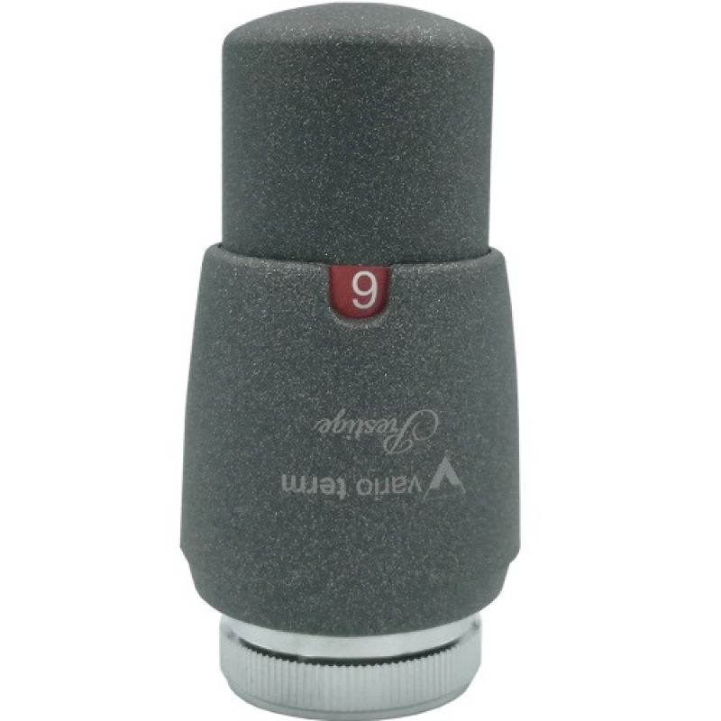 Термостатическая головка PRESTIGE GS.02 (резьба M30x1,5), структ. графит, (000M636A005)