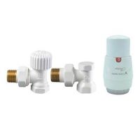 Комплект термостатичний Vario Term, ELEGANT, кутовий, білий (ELGS0206C/FK) Комплект термостатичний Vario Term, ELEGANT, кутовий, білий (ELGS0206C/FK)