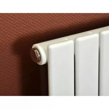 Дизайнерский Радиатор Blende 2 1600Х394 , белый подключение №99 (B2V 2160/07 9016M 99)