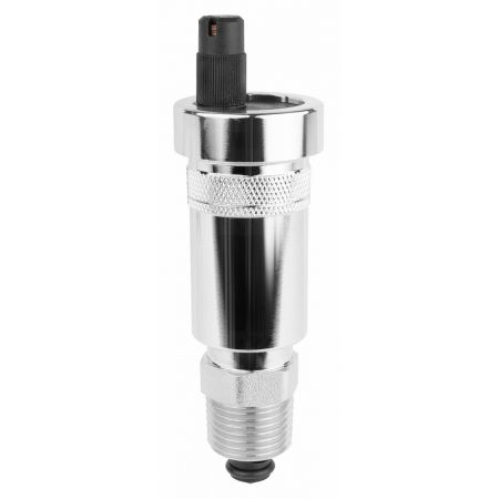  Автоматический воздухоотводчик PrimoVent G3/8 + отсечной клапан 1/2 Aquastop никилированый (7773561)