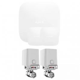 Комплект сигналізації Ajax з 2 краном WaterStop 1/2 Ajax Hub2 + LeaksProtect 2шт Білий (006102) Комплект сигналізації Ajax з 2 краном WaterStop 1/2 Ajax Hub2 + LeaksProtect 2шт Білий (006102)