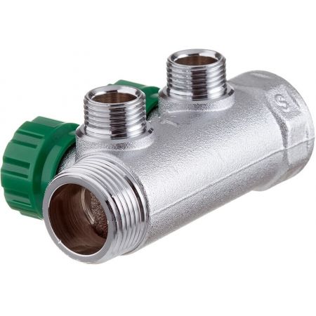  Коллектор FAR 2 отвода 1 x 3/4 (евроконус) (FK 3821 134)