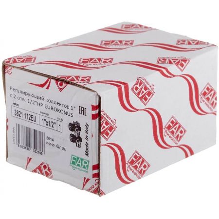  Коллектор FAR 2 отвода 1 x 3/4 (евроконус) (FK 3821 134)