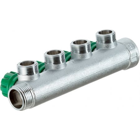  Коллектор FAR 4 отвода 3/4 x 1/2 TP (FK 3824 3412TP)