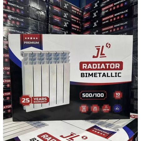 Биметаллический Радиатор секционный JL биметаллический PREMIUM 350/100 (26669)
