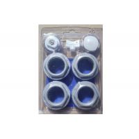 Комплект футорок ASG 1/2" для радиатора серый (silver) (6557069)