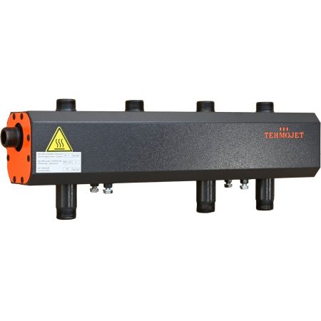  Коллектор с гидрострелкой Termojet Mini КГС31ВН125, без изоляции, 2 вверх+ 1низ (84040393L)