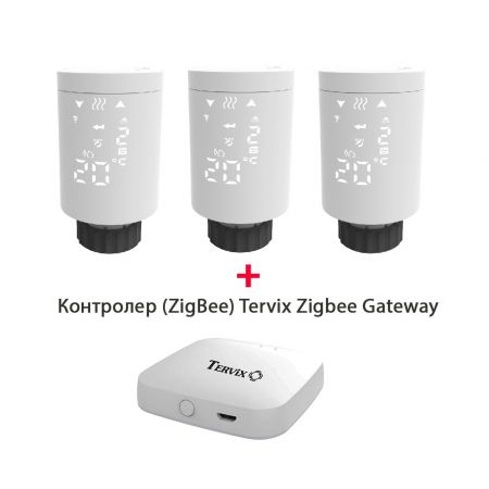  Набір Tervix Pro Line EVA 2 (3 шт). та контролер Tervix ZigBee Gateway (2287313)