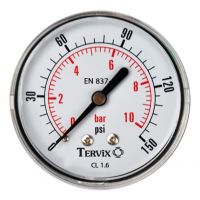 Манометр аксиальный Tervix Pro Line 63 0-6 бар 1/4 (355612)