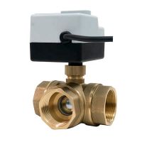 Трехходовой шаровой клапан с электроприводом Tervix Pro Line ORC 3-way НО 1/2 DN15 (202112) Трехходовой шаровой клапан с электроприводом Tervix Pro Line ORC 3-way НО 1/2 DN15 (202112)