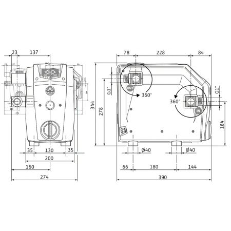   Насос для підвищення тиску Wilo Isar BOOST5-E-5 (4243584)
