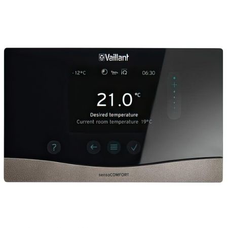  Программируемый погодозависимый регулятор с сенсорным управлением Vaillant sensoCOMFORT VRC 720 (0020260920)
