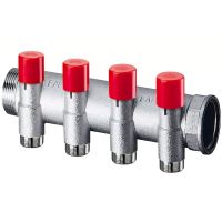 Коллектор FAR 4 отвода 1 x 3/4 (евроконус) (FK 3921 13404)