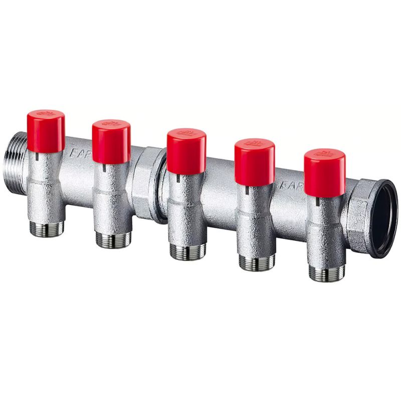  Коллектор FAR 5 отвода 1 x 3/4 (евроконус)(FK 3921 13405)