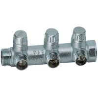 Коллектор FAR 3 отвода 1 x 3/4 (евроконус) (FK 3870 134) Коллектор FAR 3 отвода 1 x 3/4 (евроконус) (FK 3870 134)