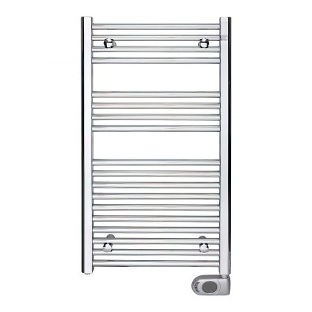  Электрический полотенцесушитель цвет хром Zehnder Aura 906х500 мм (PBECZ-090-50-MQ-SC)