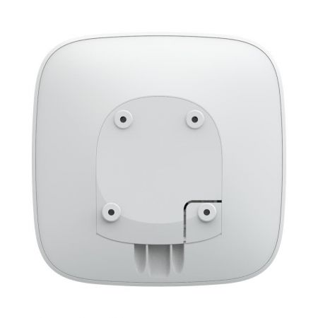  Охранная централь Ajax Hub Plus (8EU/ECG) UA white поддержкой 2 SIM-карт, LTE и Wi-Fi, поддержкой датчиков с фотофиксацией тревог