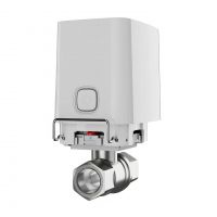 Бездротовий кульовий кран з електроприводом Ajax WaterStop 1/2 white