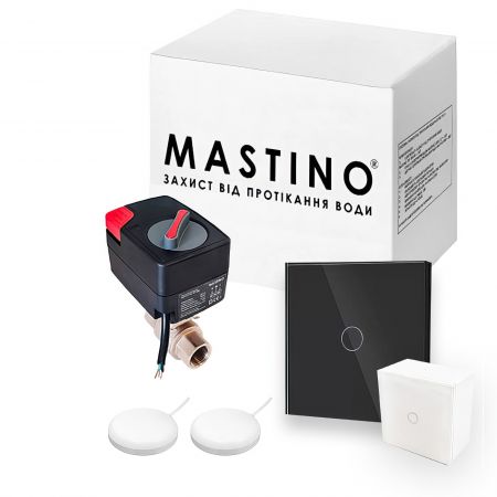  Система защиты от протечки воды Mastino TS2 3/4 Light black (008616)