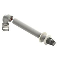 Комплект коаксиальный Ariston 60/100 - 1000мм для конденсационных котлов (3318073) Комплект коаксиальный Ariston 60/100 - 1000мм для конденсационных котлов (3318073)
