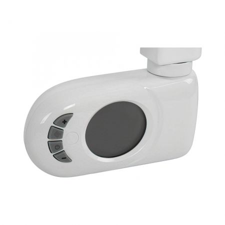  Электрический полотенцесушитель белый Zehnder Aura 1226х500 мм скрытый монтаж (PBEZ-120-50-MQ-HID)