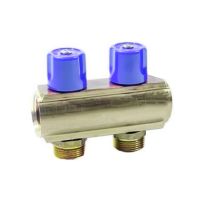 Коллектор Bianchi с вентелями Ø1" х 2 х 3/4"ЗР (синий) I=50 мм (232E06050D)