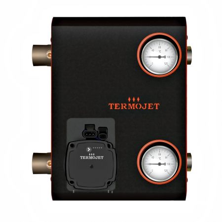  Насосная группа TermoJet НГ-67л (200) без насоса, под насос базой 130мм, DN 25 с утеплителем, 1" (84130670)