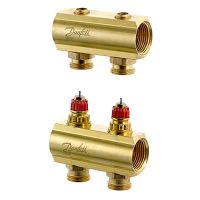 Распределительный коллектор Danfoss FHF2 без ротаметров