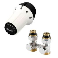 Комплект термостатический прямой Danfoss RAS-CK+RLV-KS 1/2 (013G5275)