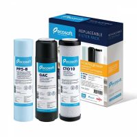 Улучшенный комплект картриджей Ecosoft 1-2-3 для фильтров обратного осмоса (CHV3ECO)