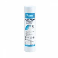 Двух градиентный картридж Ecosoft 2.5 "× 10" из вспененного полипропилена, 20-5 мкм