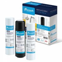 Комплект картриджей Ecosoft 1-2-3 для фильтров обратного осмоса (CPV3ECOSTD) Комплект картриджей Ecosoft 1-2-3 для фильтров обратного осмоса (CPV3ECOSTD)