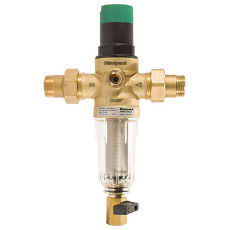 Самопромывной Фильтр Honeywell (Resideo Braukmann) с редуктором 3/4", сетка 100 мкм (FK06-3/4AA)