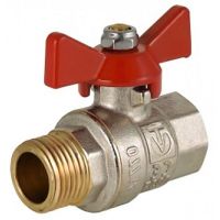 Кран кульовий Valtec вн.-нар. 1/2" (VT.218.N.04) Кран кульовий Valtec вн.-нар. 1/2" (VT.218.N.04)