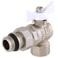 Кран шаровой VALTEC BASE угловой с полусгоном ВН 1/2"
