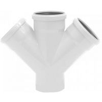 Хрестовина RAUPIANO plus 45 DN 110/110/110 ММ Хрестовина RAUPIANO plus 45 DN 110/110/110 ММ