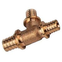 Тройник редукционный с суженным торцевым проходом Heat-PEX 25х16х25 мм (EVO2012251)