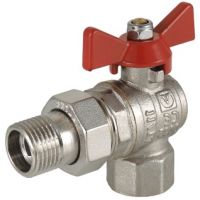 Кран шаровой VALTEC BASE угловой с полусгоном ВН 3/4"