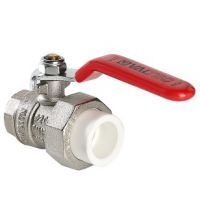 Кран латунный под PPR 25х3/4" Кран латунный под PPR 25х3/4"