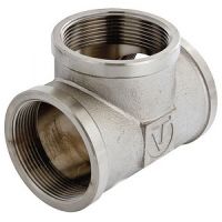 Резьбовой фитинг тройник ВВВ 1" Valtec Резьбовой фитинг тройник ВВВ 1" Valtec